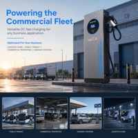Estación de Carga para Vehículos Eléctricos CHESU de Alta Potencia 30kW 40kW, Montada en el Suelo, Cargador Rápido EVSE Comercial con Sistema de Pago