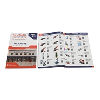 Service d'impression de catalogue de livre de conception de catalogue de production couleur professionnelle personnalisée