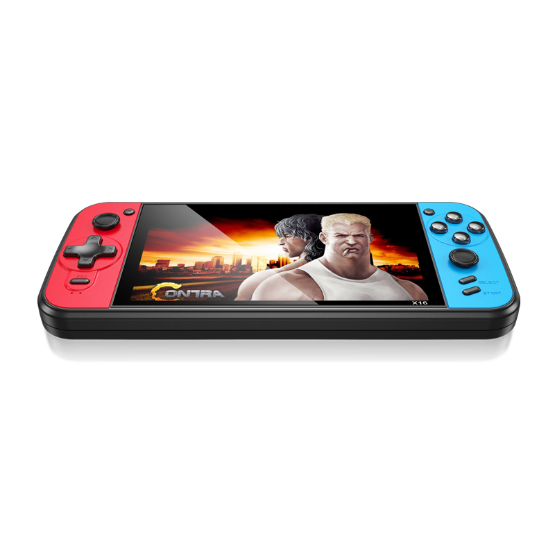 New Arrival X16 Handheld Retro Video Game Console 6.5 Inch Screen Game Player