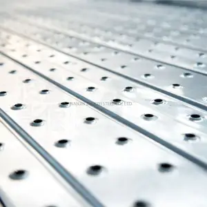 Alüminyum seçin yapısal iskele delikli çelik planking iskele sistemi çelik döşeme Platform plakalar