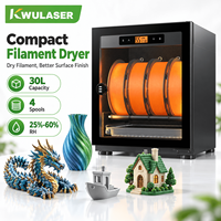 Armoire de séchage pour filament d'imprimante 3D, déshumidification semi-conductrice, écran tactile, trous d'alimentation directe, PLA PETG ABS TPU Nylon