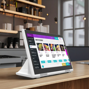 10.1 Inch Rugged <strong>Android</strong> <strong>POS</strong> Kiosk NFC/Wi-Fi Touchscreen Ordering System Digital Menu <strong>Display</strong> for Restaurant/Drive-thru/Caf&eacute; - Product Image 6