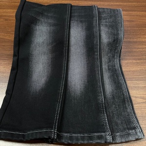 <span class=keywords><strong>Tela</strong></span> <span class=keywords><strong>vaquera</strong></span> Lizhi XH5062KA negra elástica de sarga tejida de mezcla de algodón de peso medio, rollo <span class=keywords><strong>por</strong></span> yarda para jeans y bolsos - Product Image 2