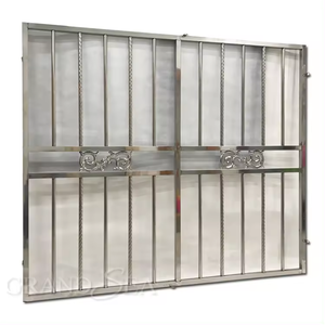 Rejilla de <span class=keywords><strong>Ventana</strong></span> de Acero Inoxidable 304, Diseño Elegante y Simple, Resistente a la Oxidación, <span class=keywords><strong>Precio</strong></span> - Product Image 2