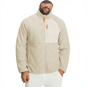 Wholesale OEM Men's <b>Reversible</b> Waterproof Eco-Friendly Fleece <b>Jacket</b> 5 Pockets Lightweight Zip Winter Warm Casual Coat - Product Image 6