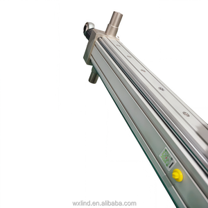 Bibo LIND LDE80 Cylindre servo à piston à palier lisse sphérique à course longue de 600 mm pour installation de transition, corps en aluminium LI - Product Image 6