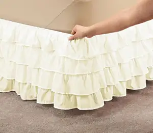 1 шт. многослойная юбка с оборками из микрофибры