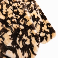 Tissu en fausse fourrure de vison imprimé sur mesure de 180 cm, motif Garfield, matière peluche douce pour vêtements, couvertures et textiles de maison - Vente en gros