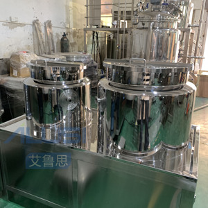 เครื่องผสมอัตโนมัติระบบไฮดรอลิก 100 ลิตร พร้อมมอเตอร์ AC วัสดุ SUS316L สำหรับเครื่องสำอาง เคมีภัณฑ์ โลชั่น ครีม และยาขี้ผึ้ง - Product Image 6