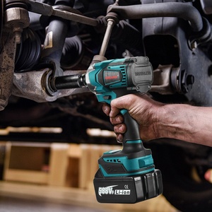 Clé à chocs électrique sans balais ONEVAN 1200 N.m, embout de tournevis 1/2 pouce, lumière LED, outils électriques pour batterie <span class=keywords><strong>Makita</strong></span> 18V - Product Image 4