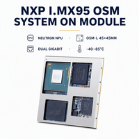 Carte mère OSM Core Board Dual Gigabit TSN industrielle HMI -40 à 85 4 Go LPDDR5 32 Go EMMC Linux Yocto N.XP I.MX95 Système sur module