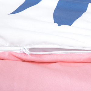Ensemble de literie pour tout-petits Flamant rose imprimé numérique 3D Fille 100% coton Ensemble de couette de luxe pour bébé et enfant - Product Image 6