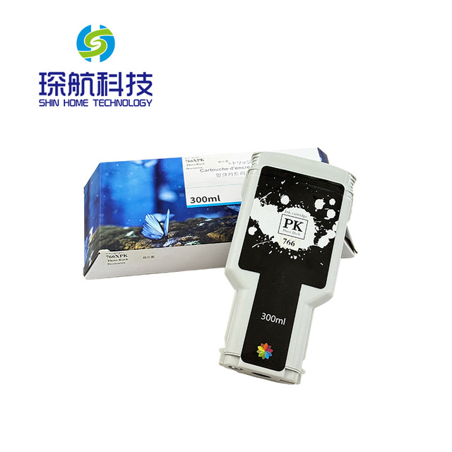 Black Original Ink Cartridge for HP 766 Designjet XL3600 Printers Spare Parts Ink Genuine