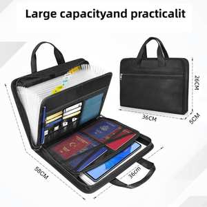 13-กระเป๋าขยายไฟล์เอกสารทนไฟหลายกระเป๋าหีบเพลงโฟลเดอร์กระดาษสำหรับ A4จดหมายไฟล์ผลิตภัณฑ์การจัดเก็บเอกสาร - Product Image 4