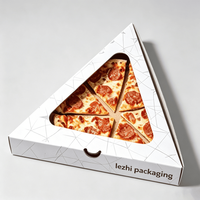 Barquettes à pizza jetables individuelles, contenants pour tranches de pizza, fournitures pour fêtes d'anniversaire et de mariage, boîtes à pizza personnalisées, fabricant de boîtes à pizza