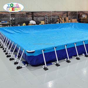 PVC personnalisé facile à installer cadre métallique <span class=keywords><strong>rectangulaire</strong></span> <span class=keywords><strong>hors</strong></span> <span class=keywords><strong>sol</strong></span> <span class=keywords><strong>piscine</strong></span> extérieure familiale piscines natation parc aquatique extérieur - Product Image 6