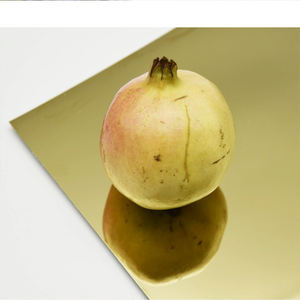 골드 컬러 304 316 316L 미러 헤어라인 브론즈 브러시드 마감 스테인리스 스틸 시트 - Product Image 4