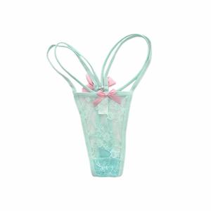 X243 # Factory Custom scavato <span class=keywords><strong>perizoma</strong></span> Sexy con cinturino incrociato a vita bassa biancheria intima di pizzo <span class=keywords><strong>Tulle</strong></span> mutandine erotiche donne per aumentare il romanticismo - Product Image 6