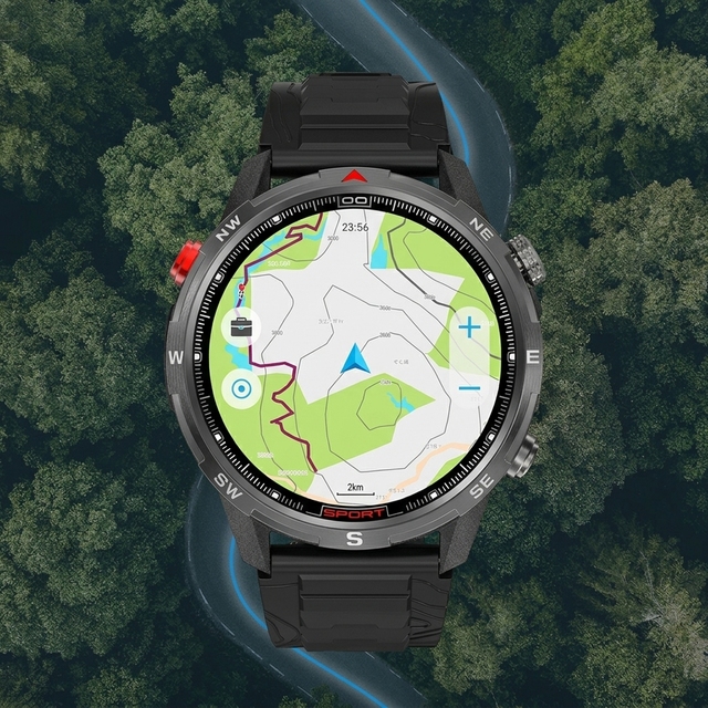 Offline Map Sport GPS Tracker Watch Smart Dial Call Ai Voice Assistant TWS Connect Outdoor Compass DT G10 Fitness Smartwatches
