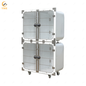 Veterinaire Kliniek Kennels Puppy Shop Ziekenhuis Glasvezel Modulaire Kat Kooi Kratten Ronde Gedreven Grote Hond Kooien - Product Image 3