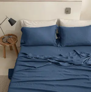 Weiche, langlebige und reißfeste 16-Zoll-Bettdecke aus Leinen