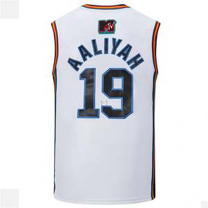 Bugs #1 White Space Jam Movie <span class=keywords><strong>Maillot</strong></span> de basket-ball cousu de meilleure qualité - Product Image 2