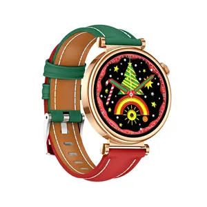מפעל ספינה מהירה חג המולד פופולרי gt4 gtmini זוג שעון חכם בחדות גבוהה מסך חבילה אלגנטית ip67 smartwatch
