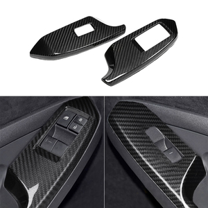 <span class=keywords><strong>Prix</strong></span> de gros – Garniture de panneau de bouton de commande de vitre en fibre de carbone véritable pour <span class=keywords><strong>Toyota</strong></span> <span class=keywords><strong>GR</strong></span> <span class=keywords><strong>Yaris</strong></span> GXPA16 2025 2026 - Product Image 1