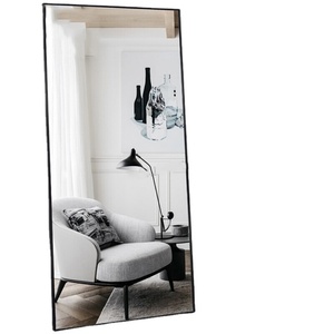 Wholesales Framed <b>Floor</b> <b>Mirror</b> MOQ 100 Pieces Customized Durable Cheap Aluminum Alloy Frame <b>Mirror</b> for Bedroom Hotel Living Room - Product Image 2