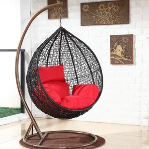 Cheap factory price swing chair outdoor courtyard egg swing chair outdoor Patio Swing for hotel and house using