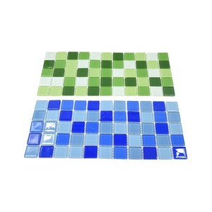 <b>Pet</b> Mosaic <b>Cooling</b> <b>Mat</b> 10.5x10.5cm Square Geometric <b>Cooling</b> Pad For Small <b>Pets</b> - Product Image 2