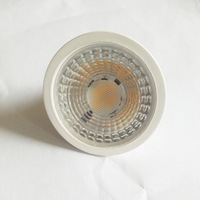 Nuevo Foco LED de Amplio Voltaje AC85-265V 5W GU10 6500K Blanco Frío MR16 E27 Downlight