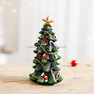 Primavera plantación resina árbol de Navidad-Navidad Mesa fiesta Ins estilo europeo Mini adornos decorativos al por mayor - Product Image 2