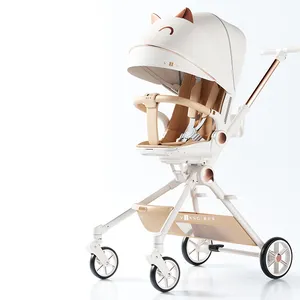 Hot Sale Luxury Foldable Stroller Alemanha 360 Carrinho De Bebê Para Avião