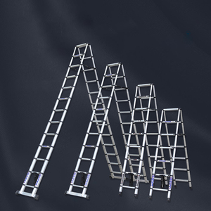 Thang nhôm Thang gấp đa chức năng Thang gấp hai mặt Thang gấp hai mặt cho dụng cụ gia đình - Product Image 3