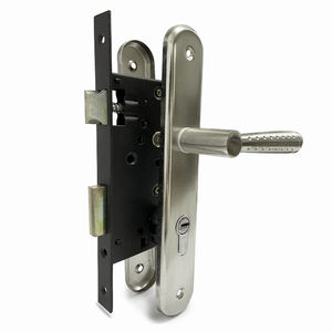 بيع بالجملة الزنك Mortise قفل الجسم الباب استخدام مع 5 مفاتيح الكمبيوتر لوازم الأقفال - Product Image 4