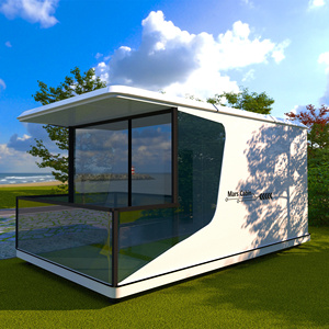 40Ft 20Ft ฉนวนกันเสียงแบบสำเร็จรูปพอดเล็กๆใส่แคปซูลสำหรับโรงแรมแคปซูล - Product Image 4