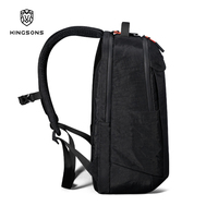 Sac à dos ergonomique et durable KS25055, 22,5 L, en nylon 420D, pour ordinateur portable 15,6'' et iPad 12,9'', idéal pour les loisirs et les trajets urbains