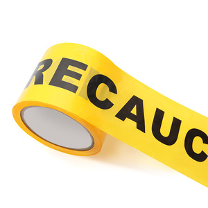 Nhà sản xuất 'chướng ngại vật cảnh báo băng trong Trắng đỏ cam lớn một nhựa PE với in nguy hiểm nguy hiểm thận trọng hàng rào - Product Image 1