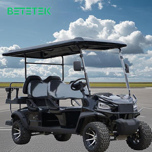 Carro Todoterreno de 6 Plazas, Mini Tramván Eléctrico, Carro de Golf Eléctrico, Vehículo Eléctrico de 48v para Carreteras No Públicas - Product Image 4