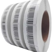 Nouveaux produits système d'alarme de sécurité vêtements doux code à barres autocollant étiquette 8.2mhz Eas étiquette de détail antivol Rf alarme fournisseur