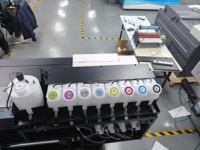 Model Baru Printer DTF dengan Penggoyang Bubuk 9-Warna Fluoresen Bersertifikasi OEKO-TEX hingga 50sqm/jam untuk Startup Streetwear.