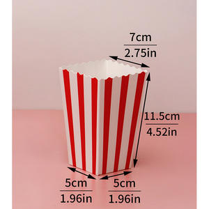 Boîte d'emballage pour popcorn et frites, seau à popcorn <span class=keywords><strong>de</strong></span> <span class=keywords><strong>cinéma</strong></span>, boîte d'emballage pour popcorn au poulet - Product Image 4