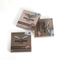 Capsules de complément alimentaire Munz X3 pour hommes avec extrait de Galingale noir, L-Arginine, extrait d'huître, zinc, soutien énergétique