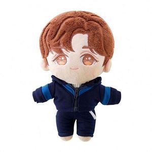 ตุ๊กตาผ้ากำมะหยี่ใยฝ้าย PP และไนลอนสั่งทำจากโรงงาน พร้อมโลโก้และดีไซน์ตามสั่ง สำหรับของขวัญส่งเสริมการขายรูปแบบมาสคอตไอดอลมนุษย์ - Product Image 6