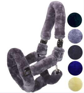 Collier de tête de cheval d'hiver de qualité supérieure avec fourrure, prix d'usine, couvertures pour chevaux personnalisables - Product Image 1