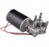 Moteur à courant continu à engrenage sans fin à aimant permanent, micro-moteur servo à rouleaux à brosse durable 24V, pour balayage de la poussière, vibration, ventilateur intelligent pour la maison