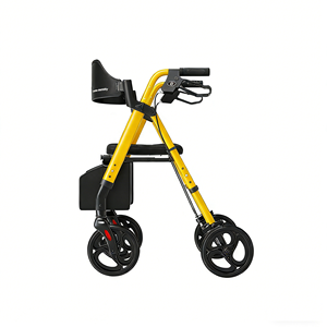 Alat Bantu Jalan Rollator Dudukan Lebar Heavy Duty Bariatric 4 Roda Dengan Rangka yang Diperkuat Mateside - Product Image 5