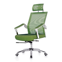 Mobilier de bureau moderne, pivotant, réglable, dossier haut, gestionnaire en maille, bureau d'ordinateur, chaise de bureau ergonomique