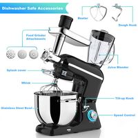 Mixeur sur Socle Électrique Multifonctionnel 3-en-1 avec Blender, Bol en Acier Inoxydable, 7 Vitesses, Appareil de Cuisine Domestique – Vente en Gros Usine